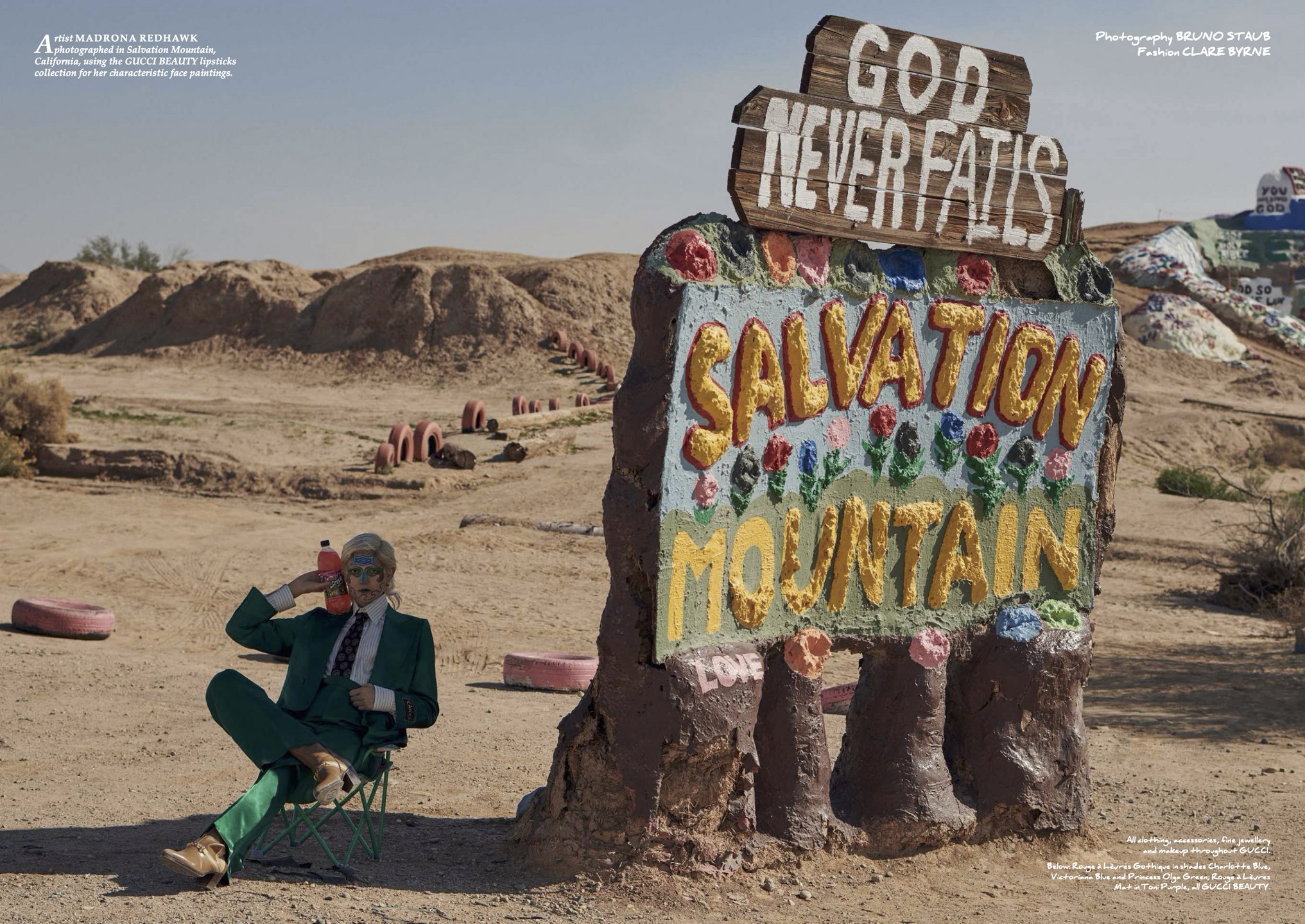 Lolly Would, project: Salvation Mountain (Fig. 2)